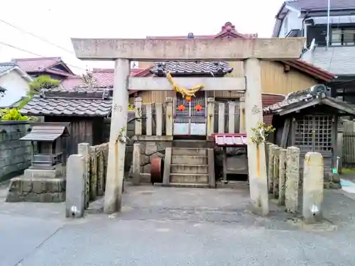 秋葉山大権現の鳥居