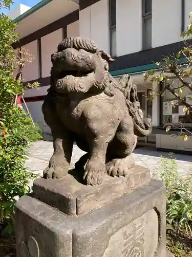 成子天神社の狛犬