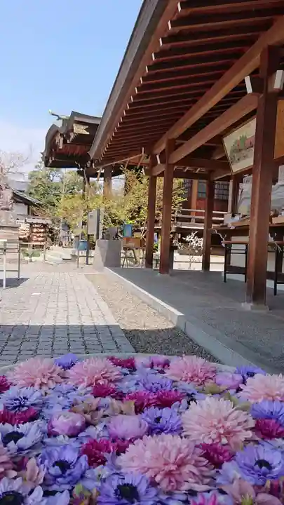 行田八幡神社の手水舎