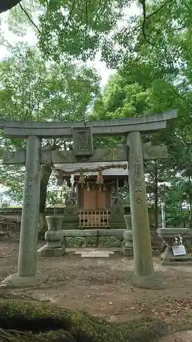 二日市八幡宮の鳥居