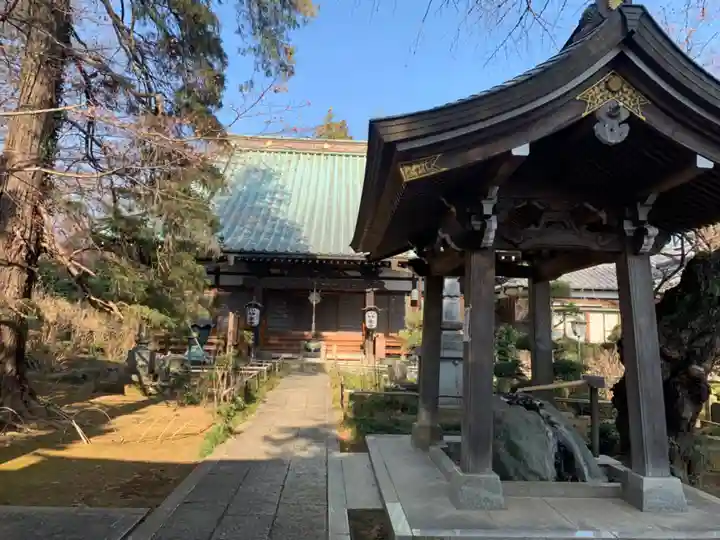 妙楽寺の手水舎