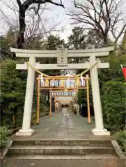 星川杉山神社の鳥居