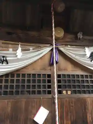 高杜神社（中社）の本殿・本堂
