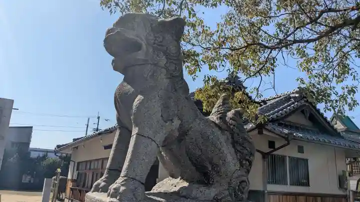 恵美須神社の狛犬