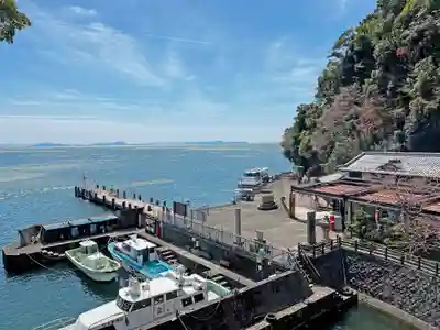 竹生島神社(都久夫須麻神社)の周辺