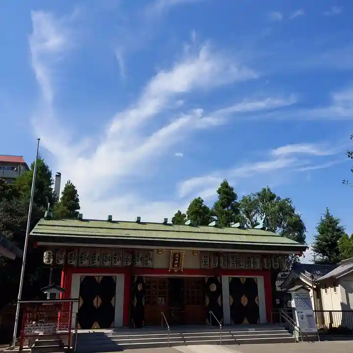 池袋氷川神社の本殿・本堂
