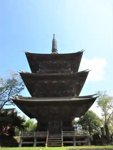 芝山仁王尊 観音教寺の塔