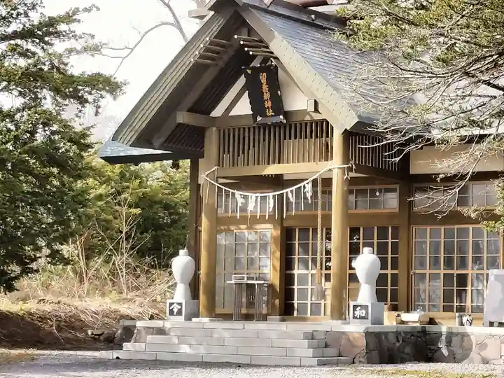 留寿都神社の本殿・本堂