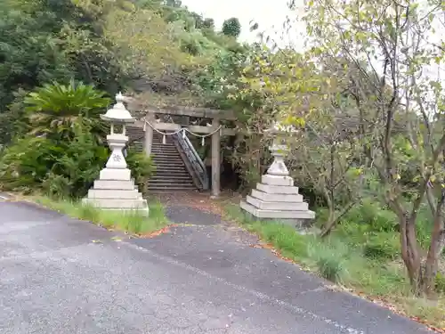 陸天満宮の鳥居