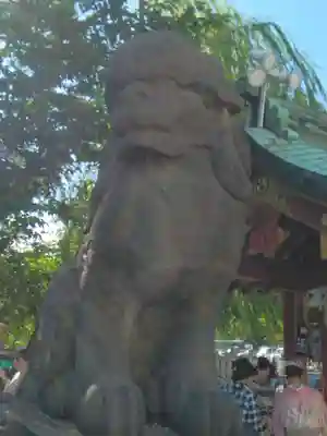 浅草神社の狛犬