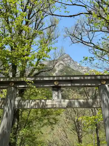 穂高神社奥宮(長野県)