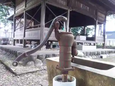 鞍知神社の手水舎