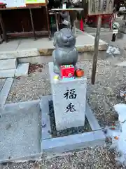 三輪神社の狛犬