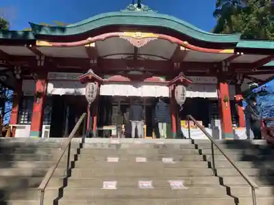 多摩川浅間神社の本殿・本堂