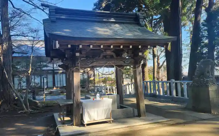 陸奥総社宮の手水舎