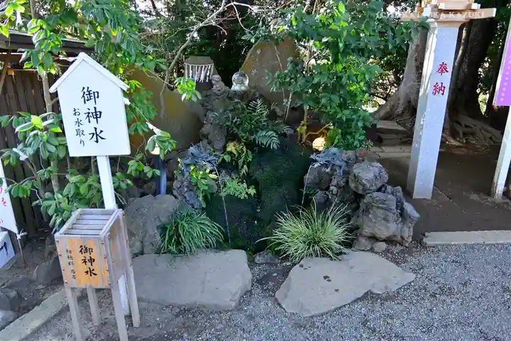 検見川神社の庭園