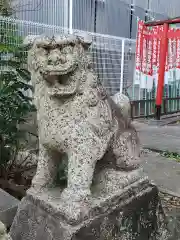 稲穂社の狛犬