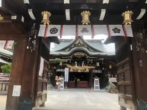 櫛田神社の山門・神門