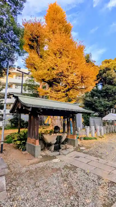 前原御嶽神社の手水舎