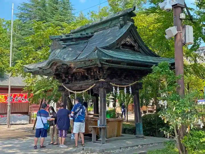 笠間稲荷神社の手水舎