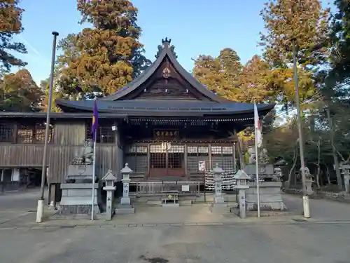 田村神社の本殿