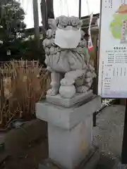 川越八幡宮の狛犬