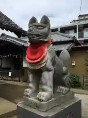 出世稲荷神社の狛犬