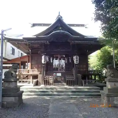 立川熊野神社の本殿・本堂