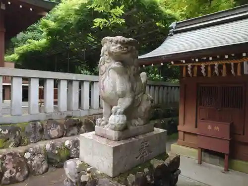 神場山神社の狛犬