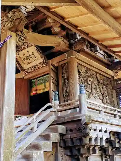 米本神社の本殿