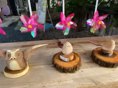 札幌諏訪神社の像