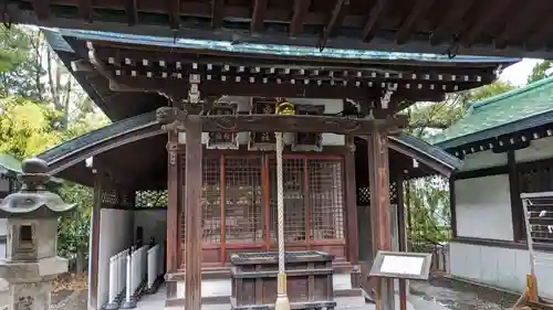 白玉神社（豊国神社　境内摂社）の本殿・本堂