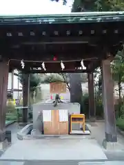 鷺宮八幡神社の手水