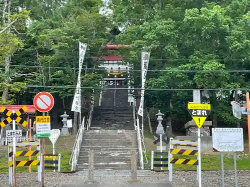 白糠厳島神社の景色