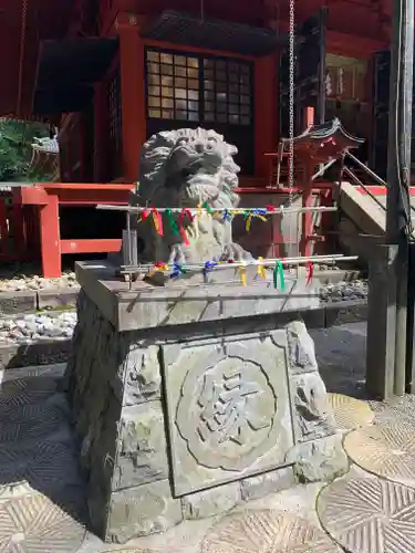 日光二荒山神社の狛犬