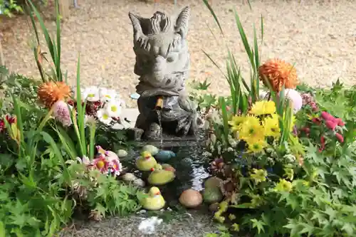 滑川神社 - 仕事と子どもの守り神の手水