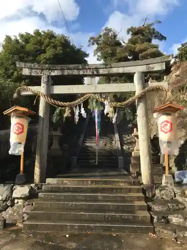 熊野神社の鳥居