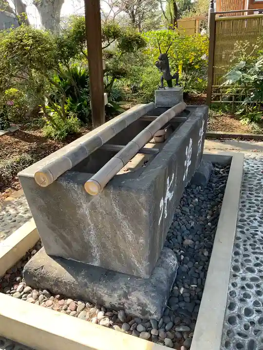 芳林寺の手水舎