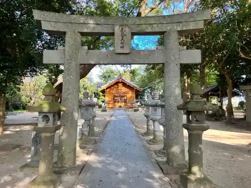 志登神社の鳥居