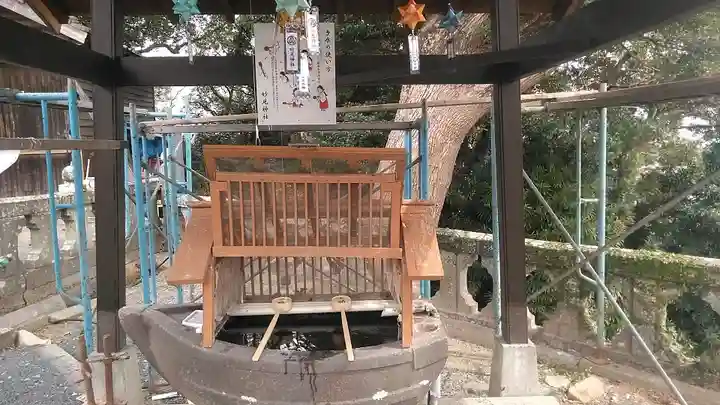 妙見神社の手水舎