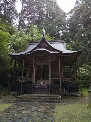 平泉寺白山神社の本殿・本堂