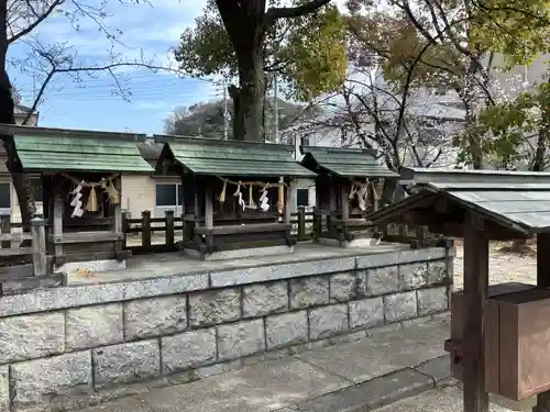 植田八幡宮の末社・摂社