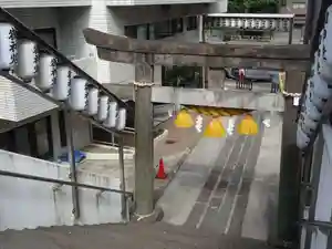 高輪神社の鳥居