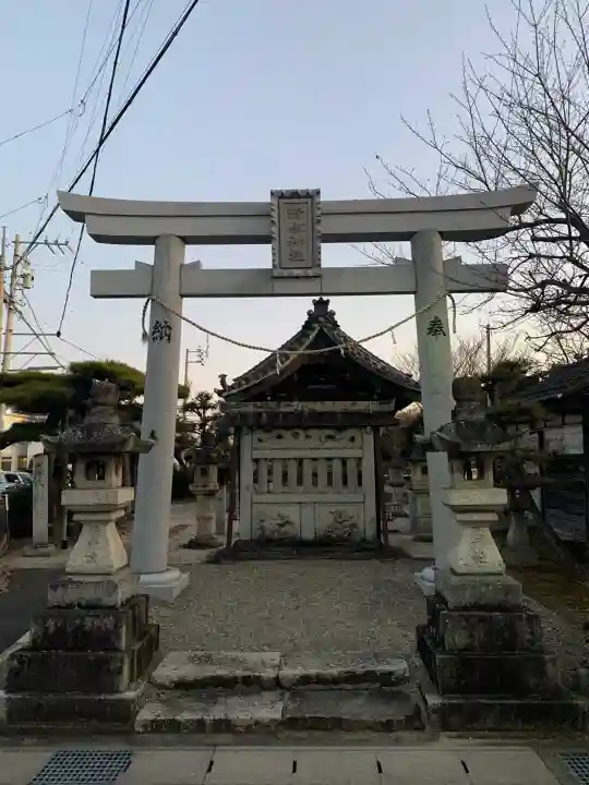 清水神社(清水町)の鳥居