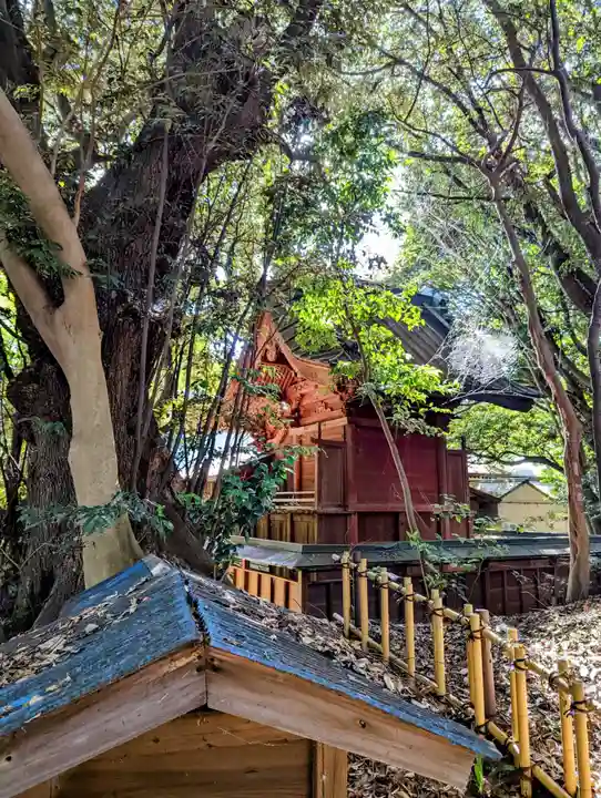 畑子安神社の本殿・本堂