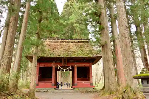戸隠神社奥社の山門・神門