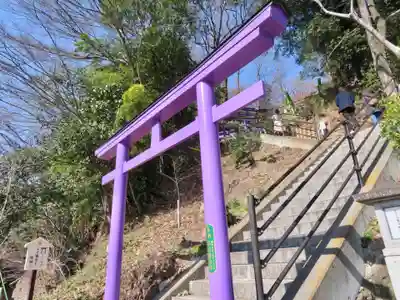 足利織姫神社の鳥居