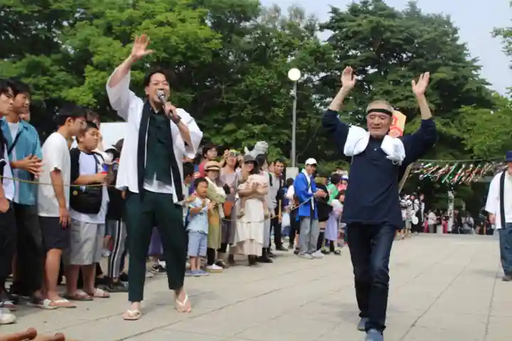 釧路一之宮 厳島神社のお祭り