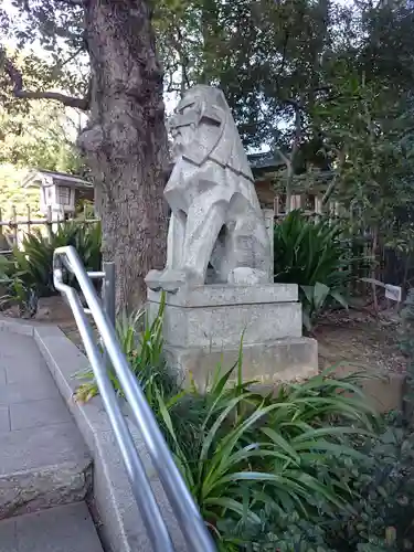 東郷神社の狛犬