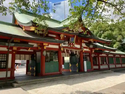 日枝神社の山門・神門